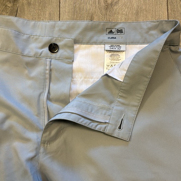 Adidas Men’s Gray Clima Lite Golf Athletic Pants - Size 34x32 - Picture 8 of 8